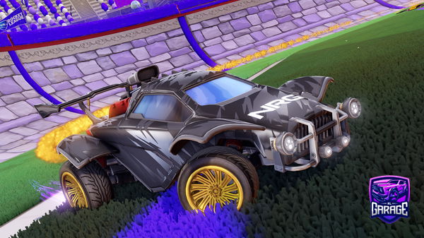 A Rocket League car design from JayZebraCake