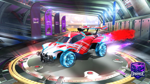 A Rocket League car design from NrgFishi