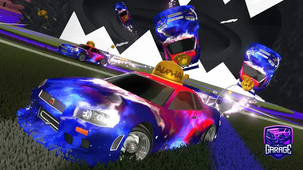 A Rocket League car design from mika010king