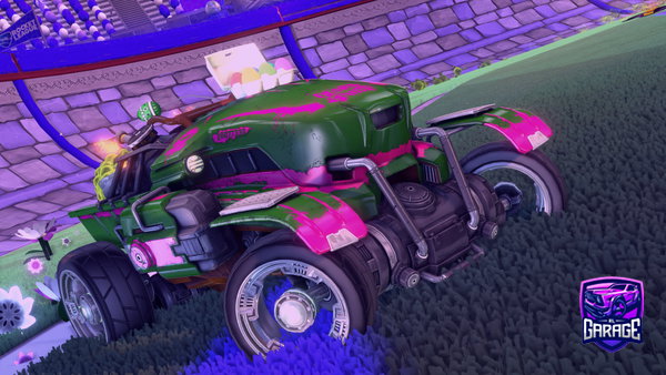 A Rocket League car design from SaiKu_39