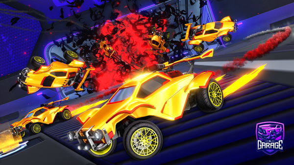 A Rocket League car design from mollik7