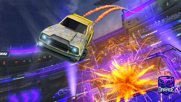 A Rocket League car design from Aaaaaa00