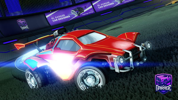 A Rocket League car design from icelemon