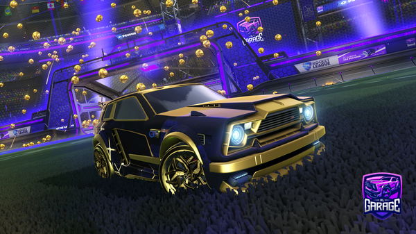 A Rocket League car design from GHXSTFVCE