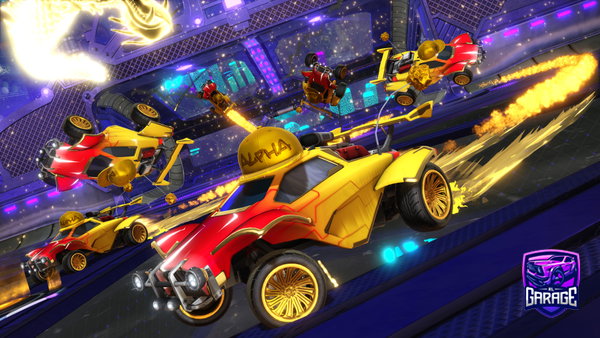 A Rocket League car design from Mister_top_notch