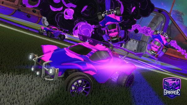 A Rocket League car design from rxj_rl