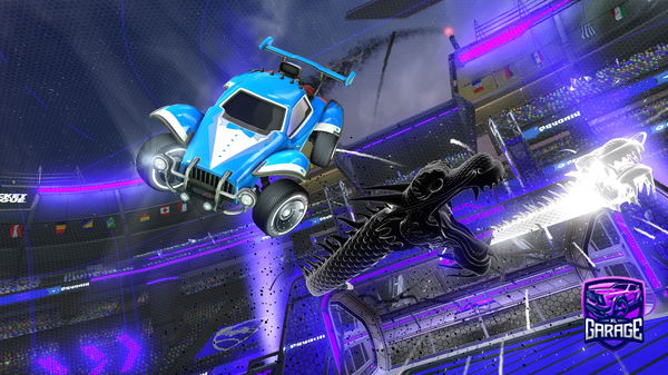 A Rocket League car design from Sloxchy
