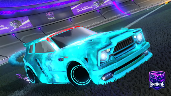 A Rocket League car design from CanariosTrading