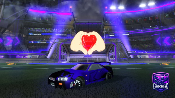 A Rocket League car design from KBDH_TAMER