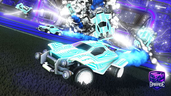 A Rocket League car design from peak_diamond