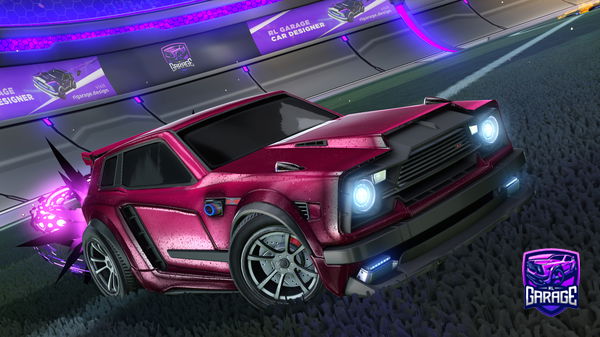 A Rocket League car design from Barnachegg