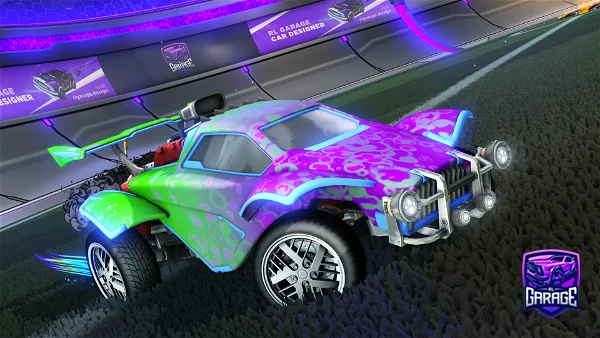 A Rocket League car design from Tevvo