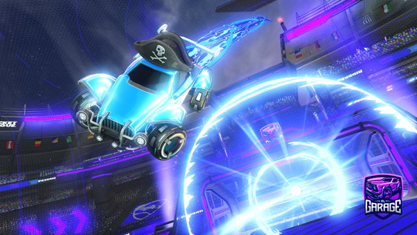A Rocket League car design from vegtheegg