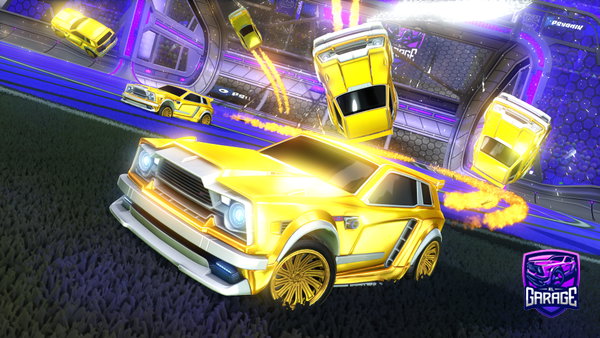 A Rocket League car design from Molerat35