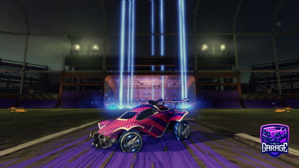 A Rocket League car design from thisismyusername2