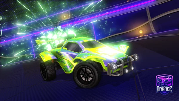 A Rocket League car design from Inux