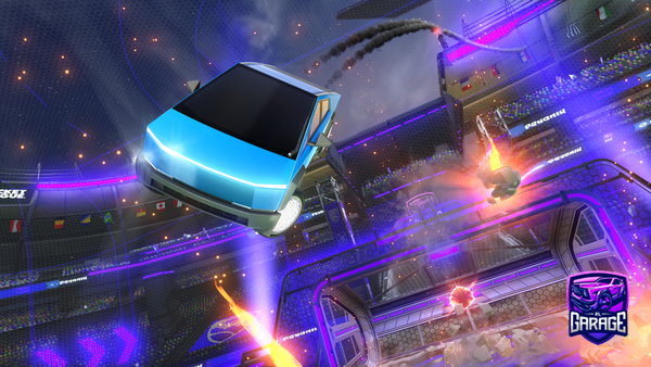 A Rocket League car design from Lucca0513
