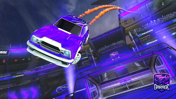 A Rocket League car design from HyperKnight_08