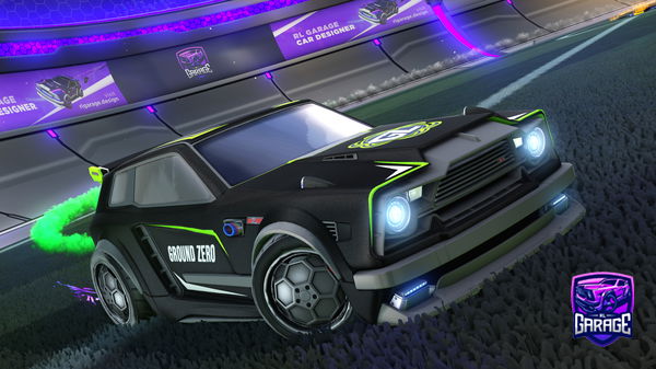 A Rocket League car design from Blue_Panda