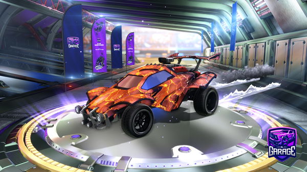 A Rocket League car design from goobd
