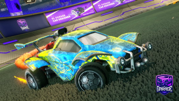 A Rocket League car design from TheWarriorITA