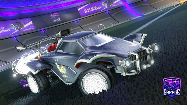 A Rocket League car design from Poulpi-poulpito