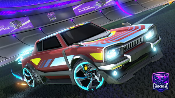 A Rocket League car design from Sparkzy12645