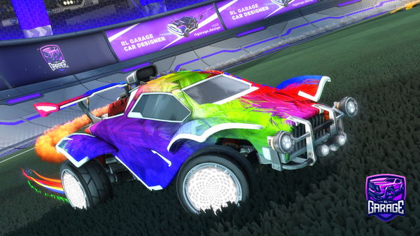 A Rocket League car design from Parzival_136