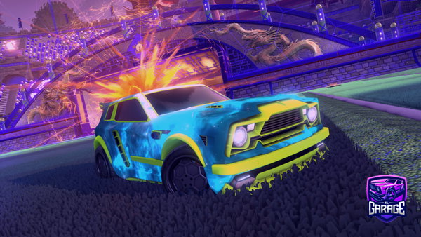 A Rocket League car design from CChickenn