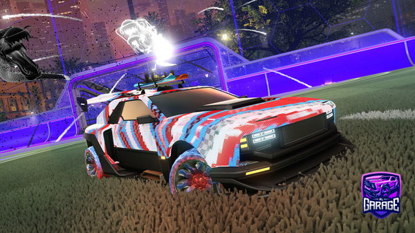 A Rocket League car design from SmartCatOffical