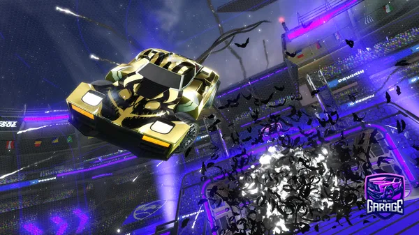 A Rocket League car design from RAVEXXX