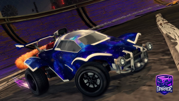 A Rocket League car design from Poikagang