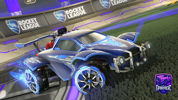 A Rocket League car design from irosario78