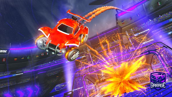 A Rocket League car design from PedroLPTM