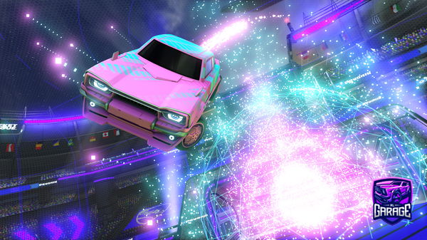 A Rocket League car design from Popluxs