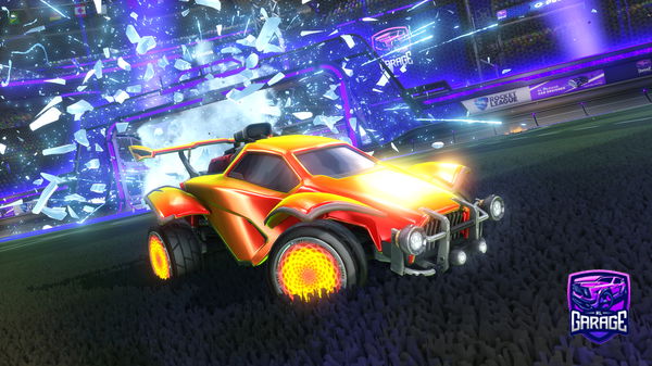 A Rocket League car design from Sx701R