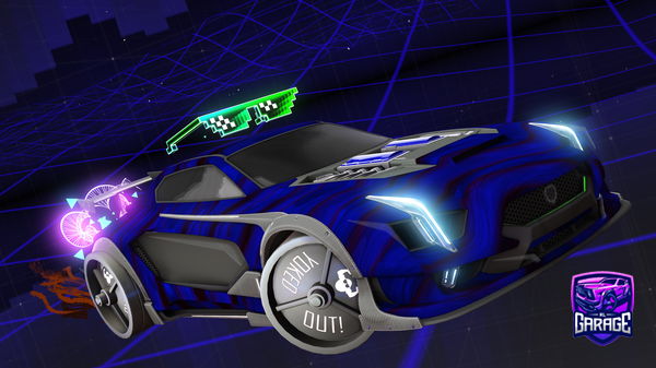 A Rocket League car design from Kaizer2472