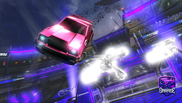 A Rocket League car design from Sub2ToxiikOnYT