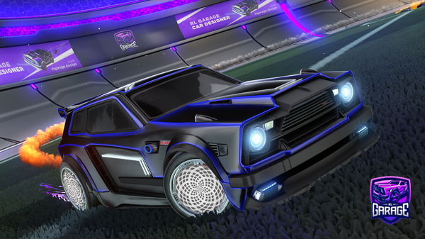 A Rocket League car design from papichulo127