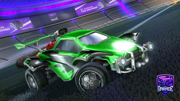 A Rocket League car design from ETJuniors