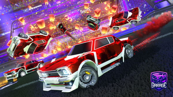 A Rocket League car design from BurntSiennaEndo