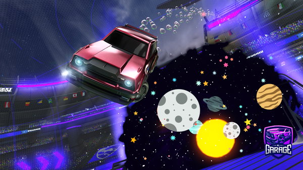 A Rocket League car design from JKCS12