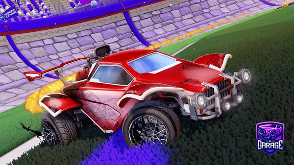 A Rocket League car design from JOJOCena80