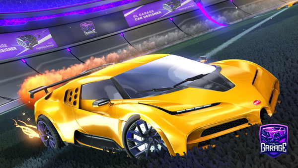 A Rocket League car design from AtomicX8