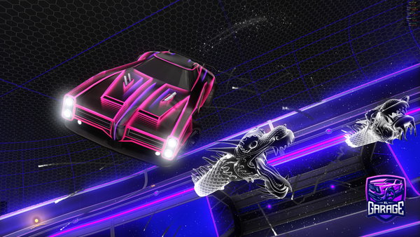 A Rocket League car design from Dowg