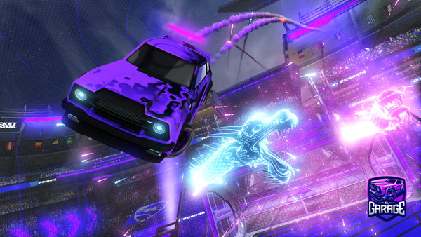 A Rocket League car design from Sanacoolz