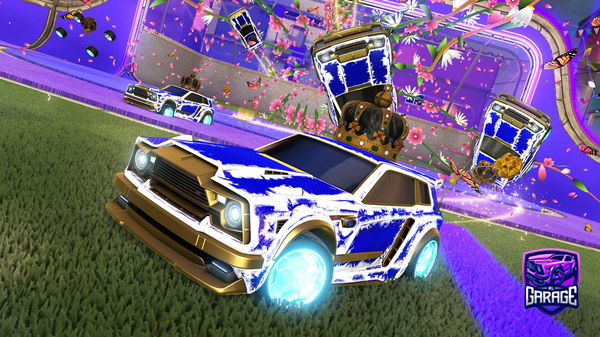 A Rocket League car design from AmaanTheGamerYt772XBOX