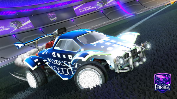 A Rocket League car design from HD529er