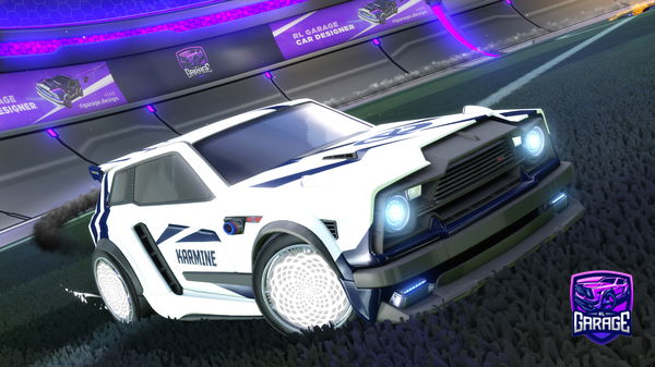 A Rocket League car design from ZPachiX
