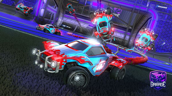 A Rocket League car design from NoodlesRop